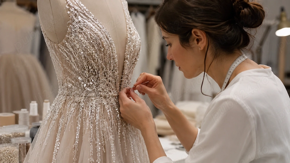 Angajăm Cusătoreasă- cusut manual broderii de lux