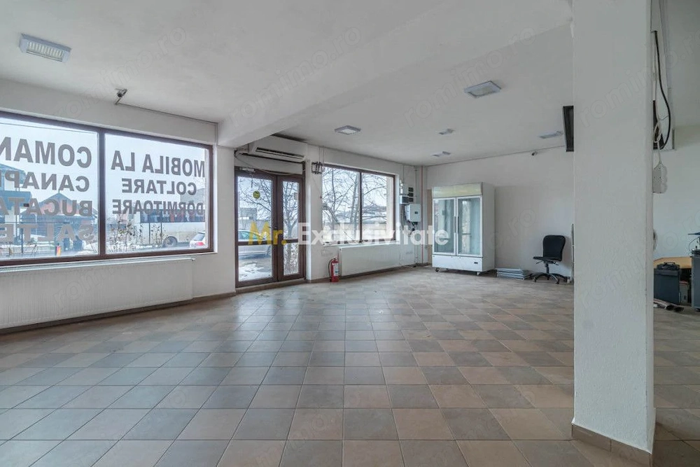 De închiriat – Spațiu comercial 100 mp, la stradă principală – între Berceni și