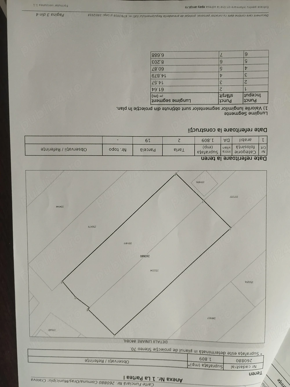 Teren vanzare Popoveni