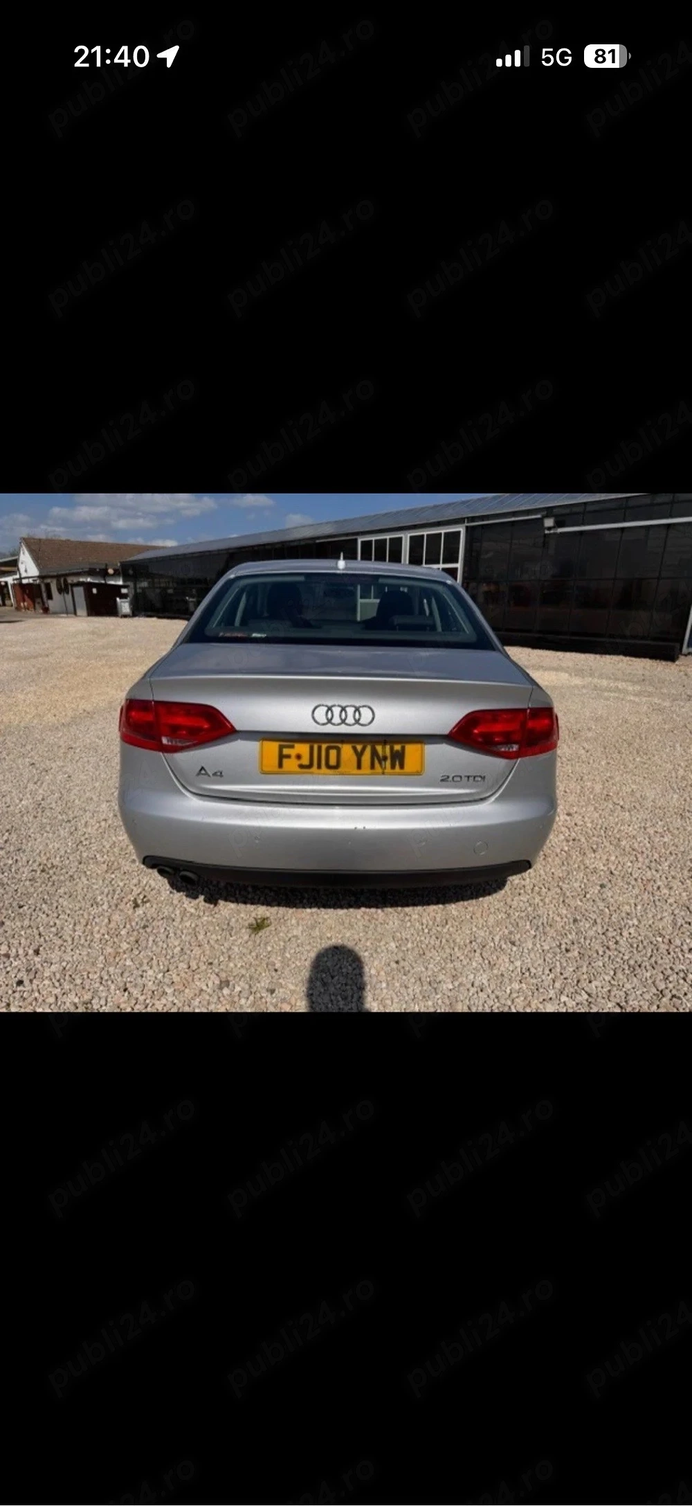 audi a4 b8 2010 uk
