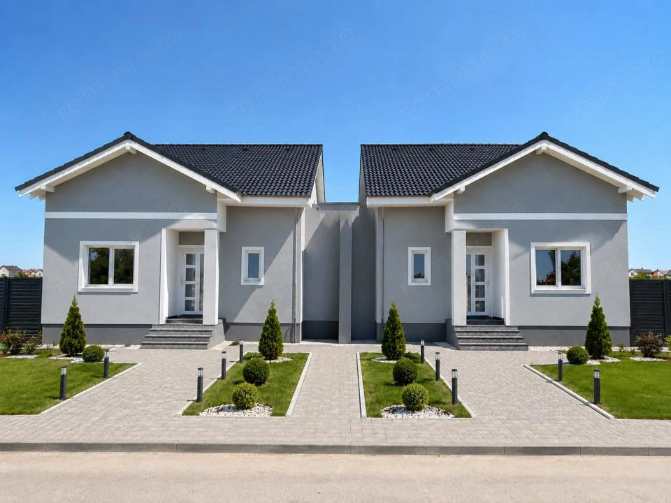 Duplex spatios - 3 camere - posibilitate mansardare - Mosnita