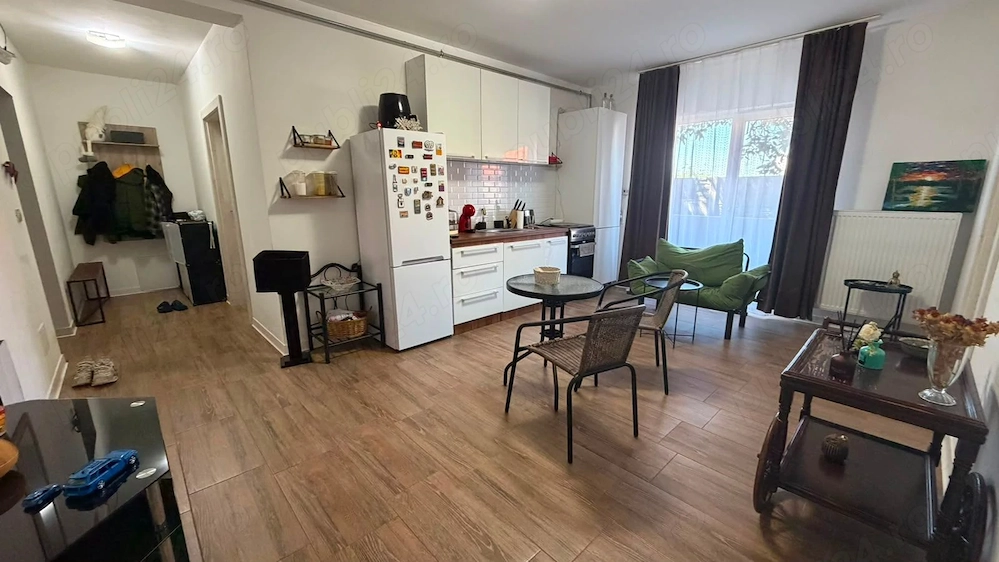 3 cam. Ideal Investitie - Posib. preluare chirias,mobilat+utilat, gradina proprie in CF. loc parcare