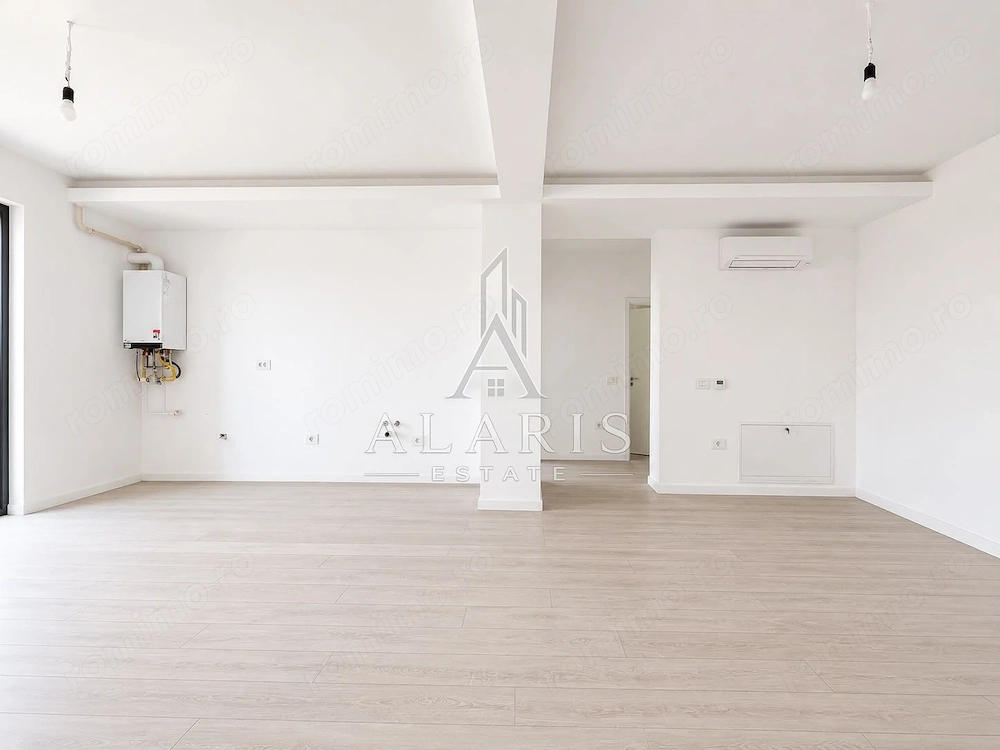 Apartament cu 2 camere, open space, in Braytim