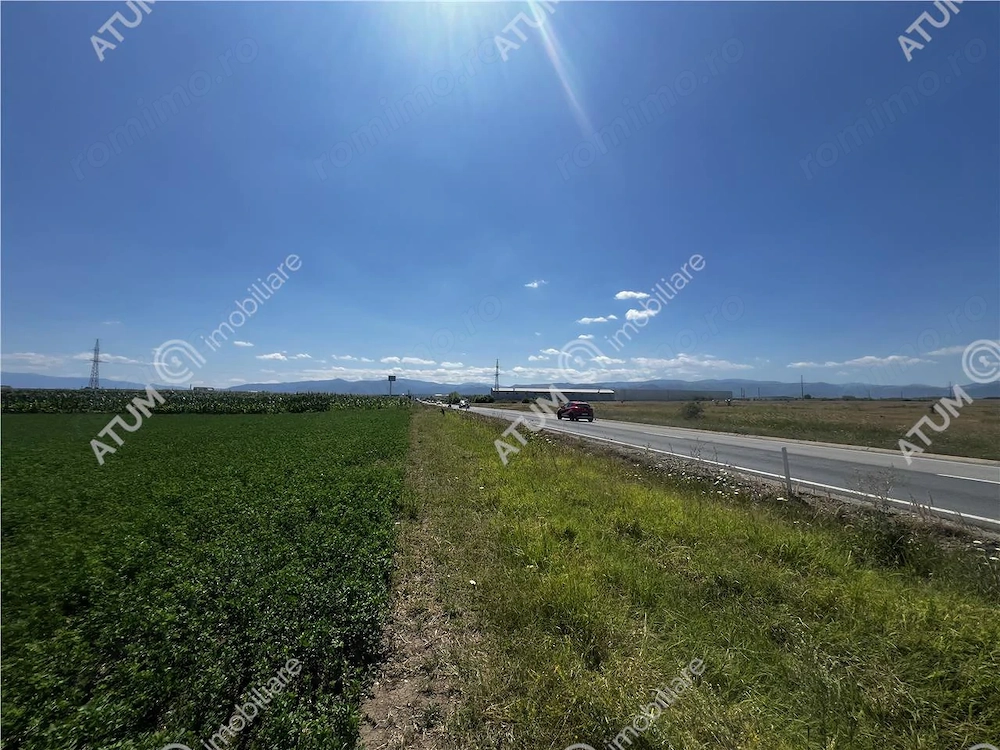Teren intravilan de 19264 mp situat in zona Industriala Vest din Sibiu