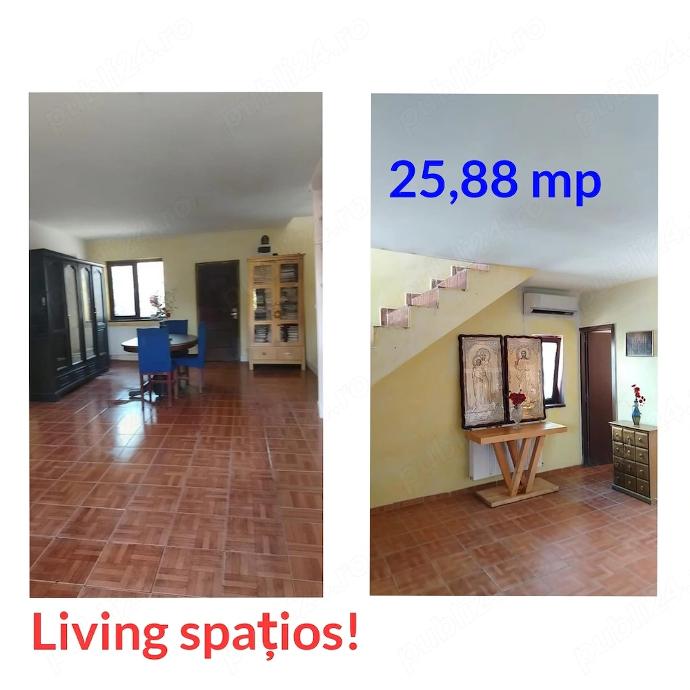 Casa duplex lângă stadion, comuna Berceni 