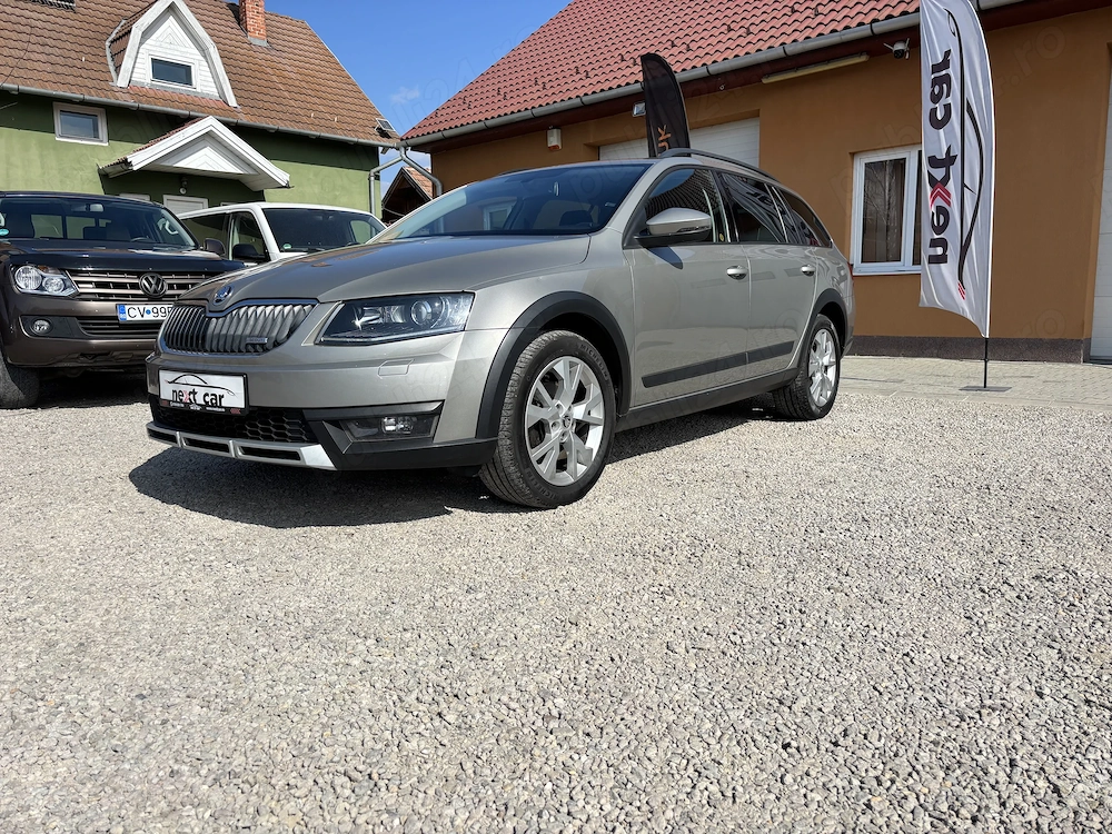 Skoda Octavia Scout 4x4 din 2015 Rate fixe