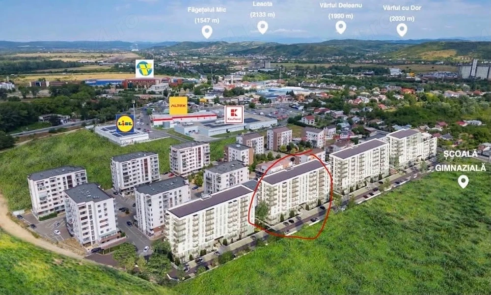 CLASS PARK Apartament 2 camere tip studio.