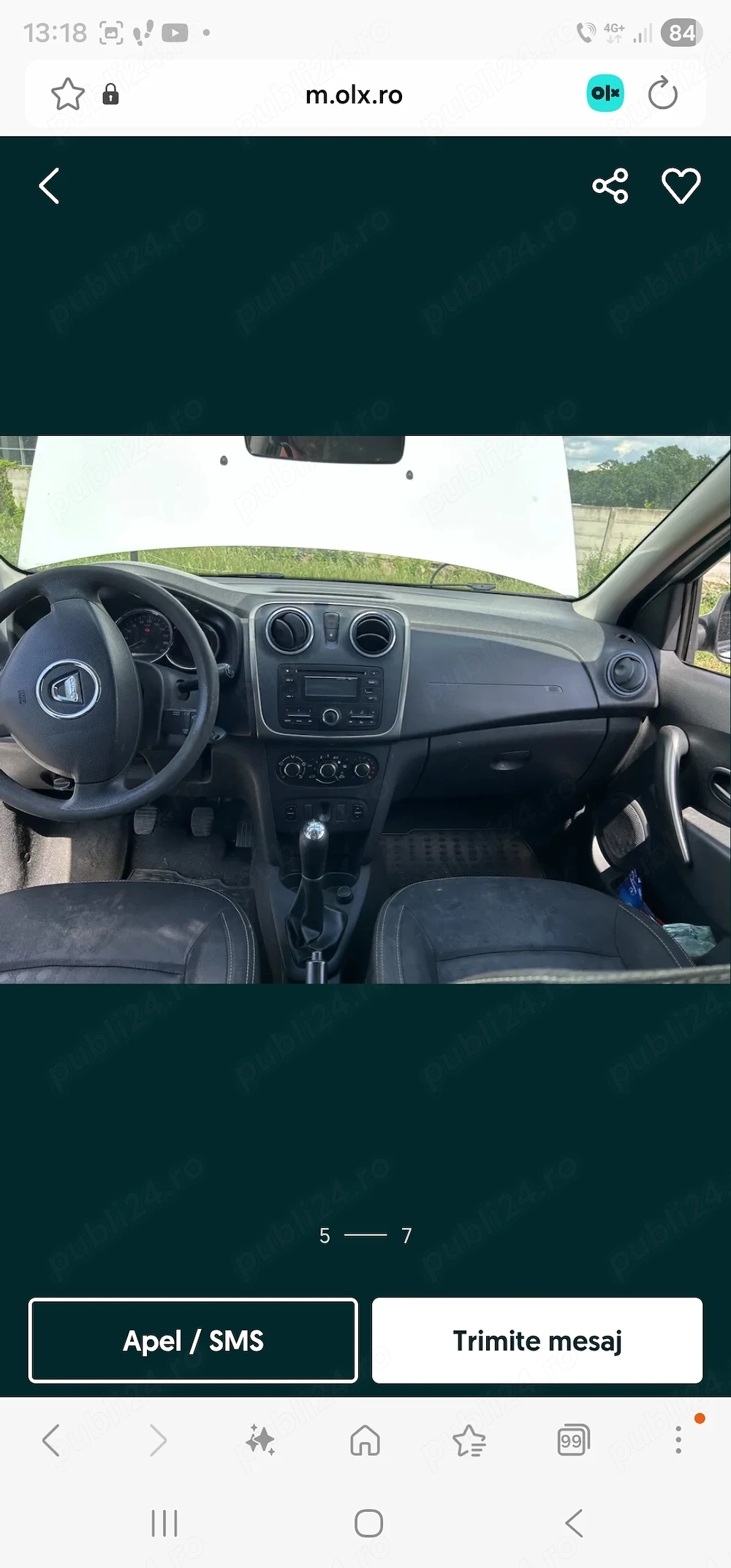 Proprietar,vand dacia logan
