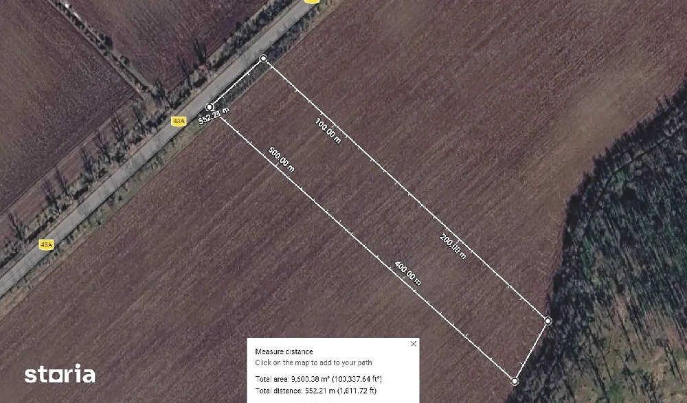 Teren intravilan curti-constructii - La marginea padurii Racari,Ghimpati