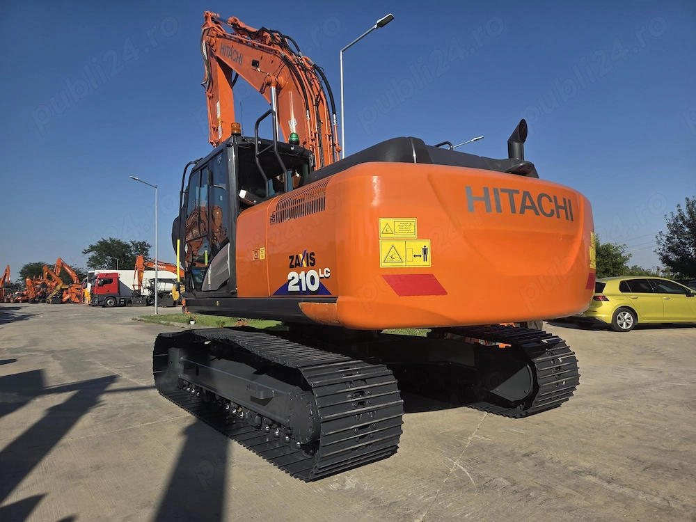 Excavator Hitachi ZX210-6, 2 h, cupla rapida, cupa 1,3mc, inst picon, 99.750 eur+Tva