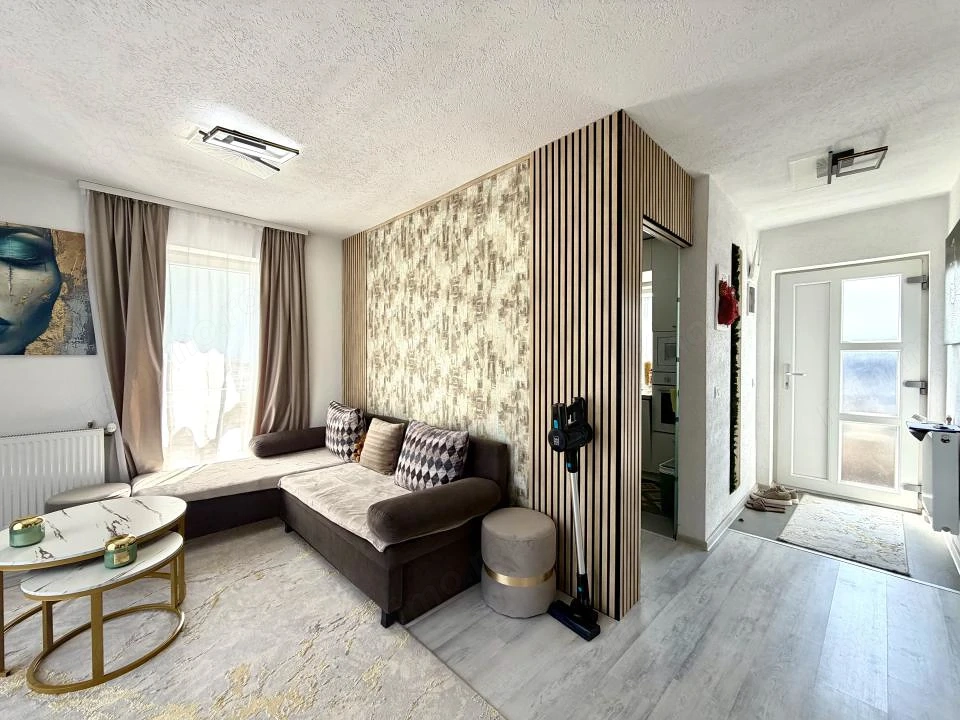 Duplex modern, 3 camere, 61 mp utili, mobilat/utilat - Sanandrei