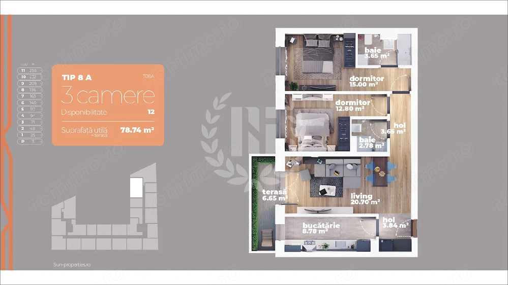 Apartament 3 camere zona Titan | Direct Dezvoltator | Prețuri Promo