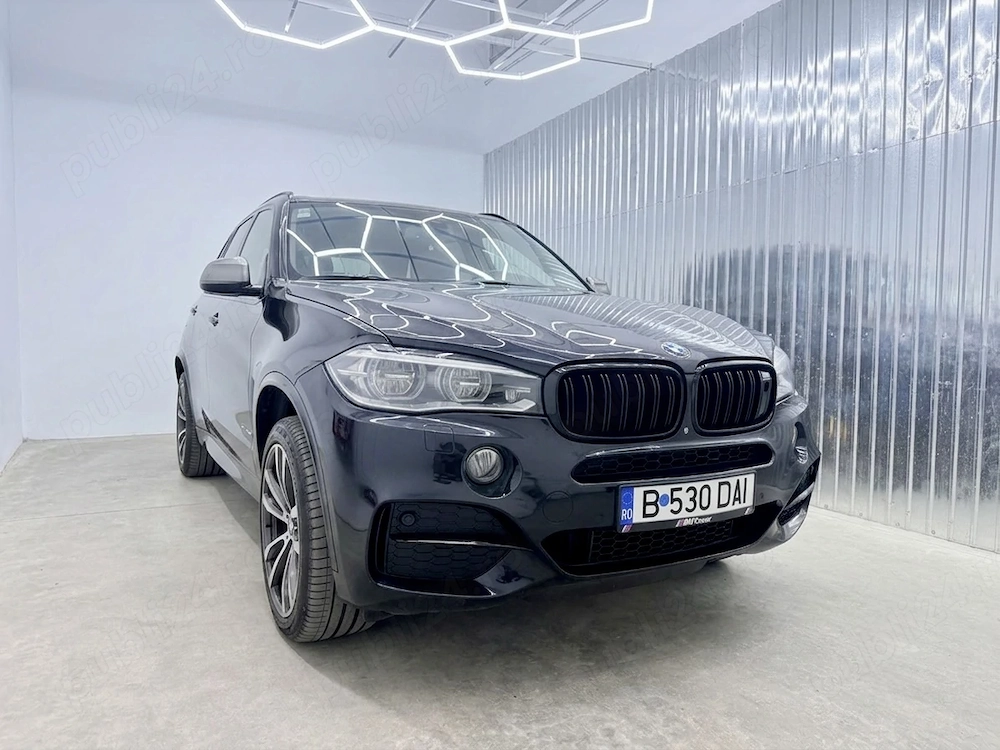 BMW X5 M50d F15 | 381 CP | 185.000 km Reali | Pachet M Interior & Exterior | Bang & Olufsen | Night 