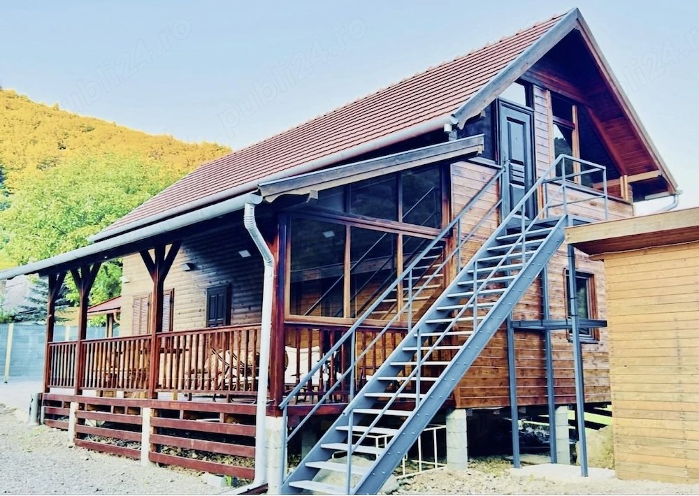 Casa  cabana de vânzare (noua) Defileul Mureșului Rastolita (andreneasa) 
