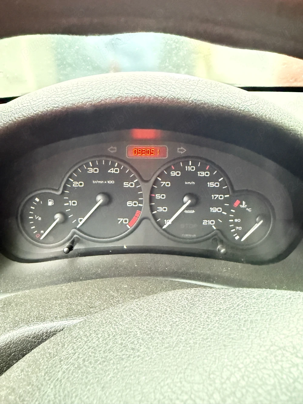 Peugeot 206, km REALI, motor impecabil - pentru piese 