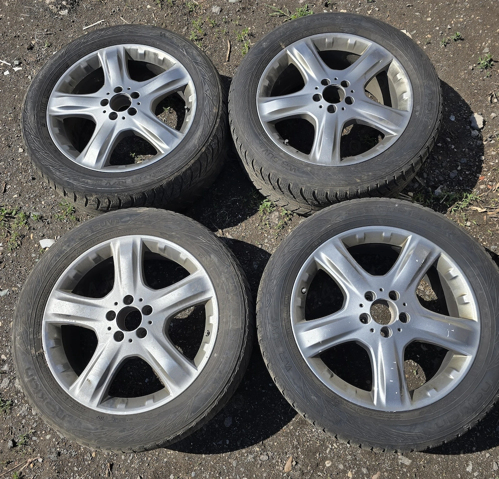 Jante OEM Mercedes R19 cod A1644011202 cu anvelope 255/50 R19