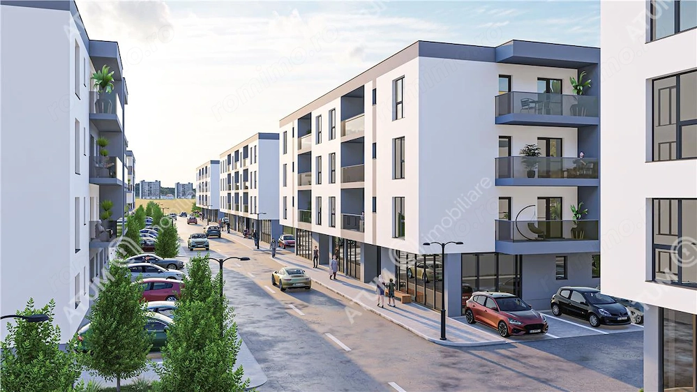 Apartament intabulat cu 3 camere 2 bai zona Pictor Brana din Selimbar