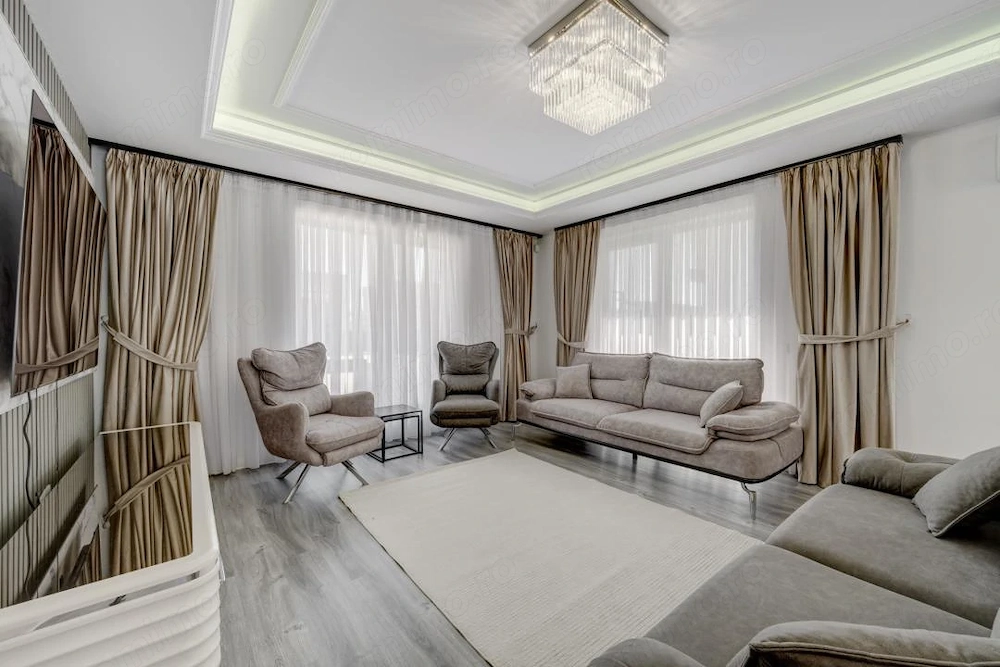VilA moderne de vânzare în Tunari - 210 mp - Curte proprie -Terasă -0%COMISION 