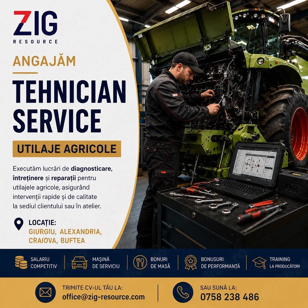  Tehnician Service Utilaje Agricole