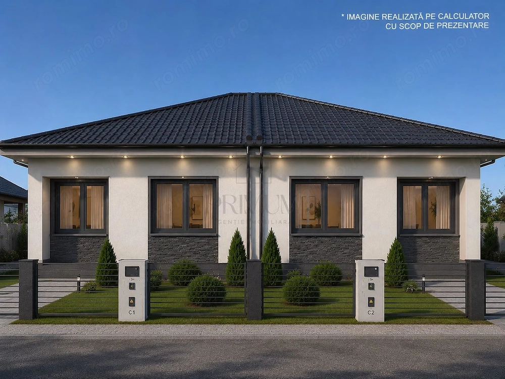 DUPLEX PE PARTER, MOSNITA NOUA, 4 CAMERE, 80MP UTILI, LA ASFALT.