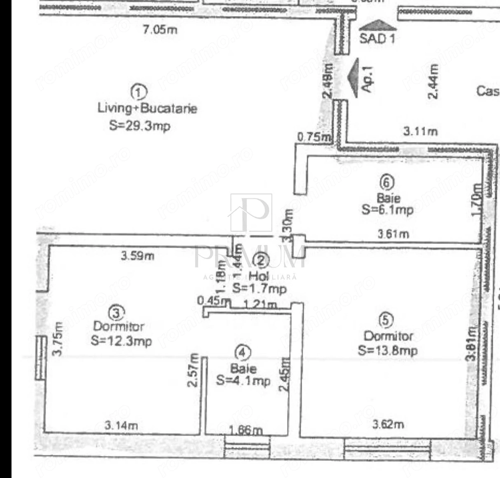 BRAYTIM - 3 CAMERE SI 2 BAI - CURTE PROPRIE - BOXA DE DEPOZITARE - PARCARE INCLUSA