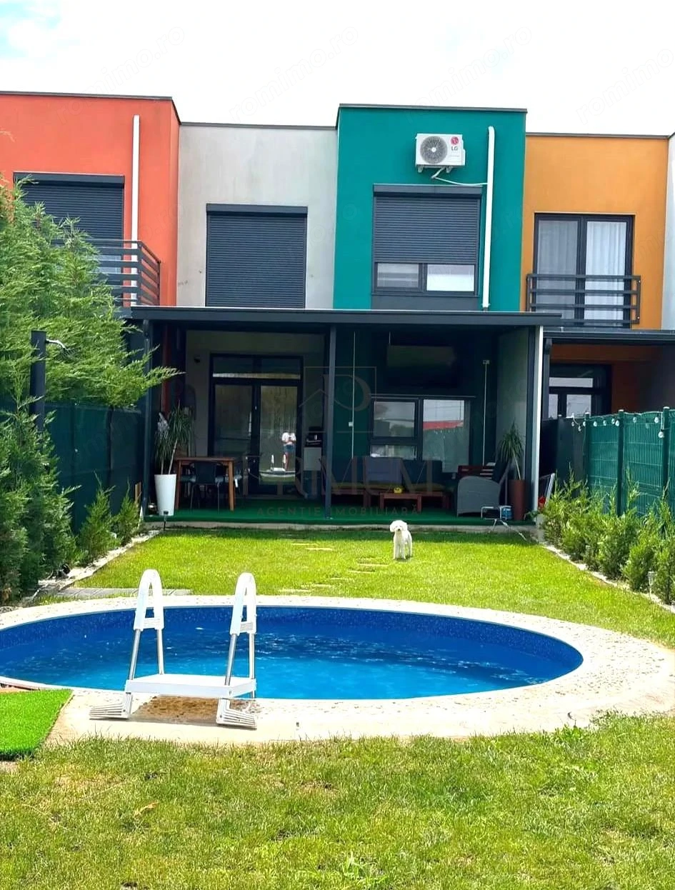 DUMBRAVITA - TRIPLEX - PISCINA - 4 CAMERE - 2 BAI - INCALZIRE PARDOSEALA - CLIMA - TERASA