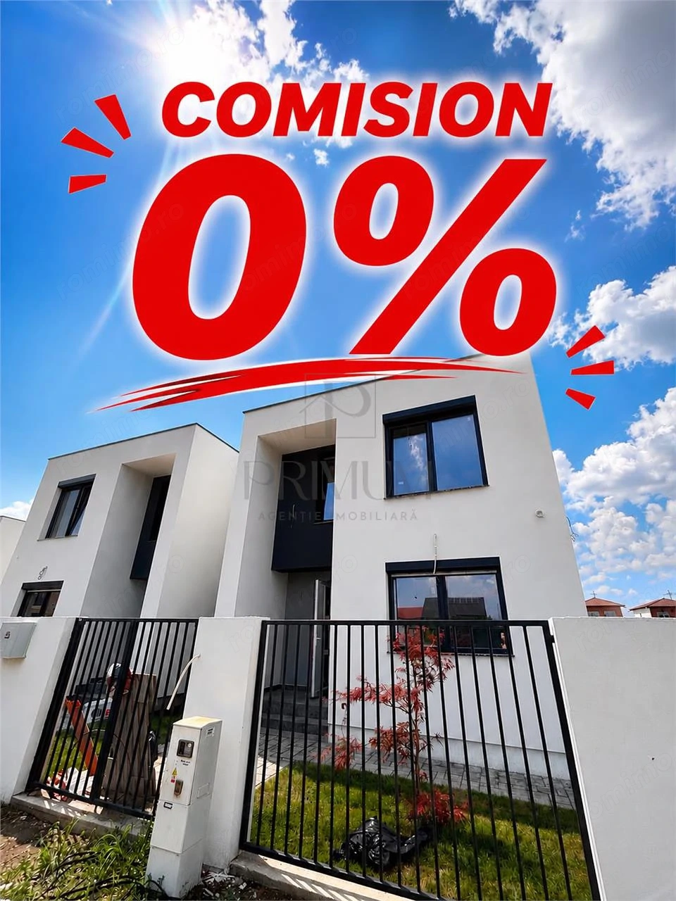 COMISION 0%. DUPLEX MODERN, MOSNITA, GATA DE MUTAT, 5 CAMERE