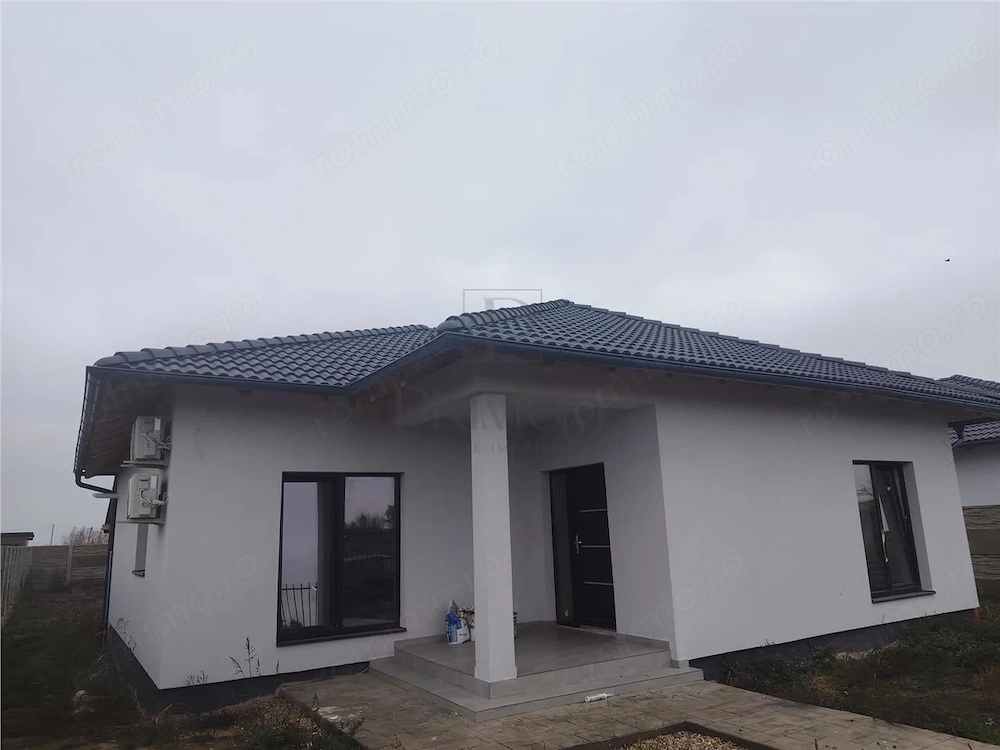 Vila Individuala Moderna - Teren Generos 650 mp -Incalzire in pardoseala