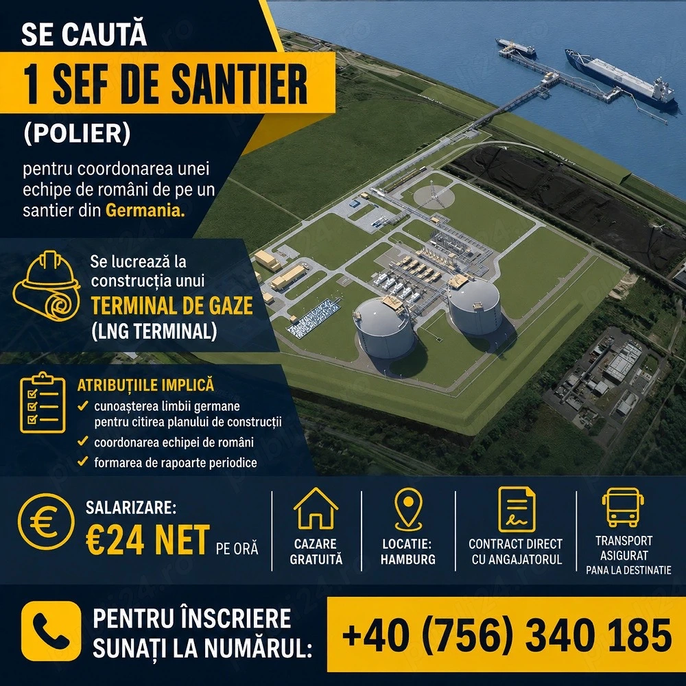 Sef de Santier in Constructii (Germania)