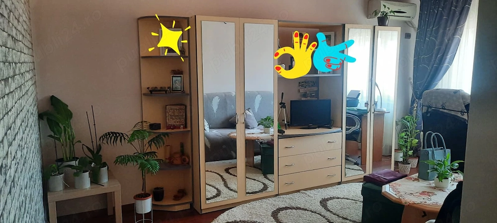 Apartament 3 camere Drăgănești-Olt