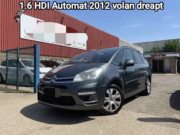 Citroen C4 grand Picasso 1.6 diesel    Cutie automata     Volan dreapta  Prețul 1900 euro  