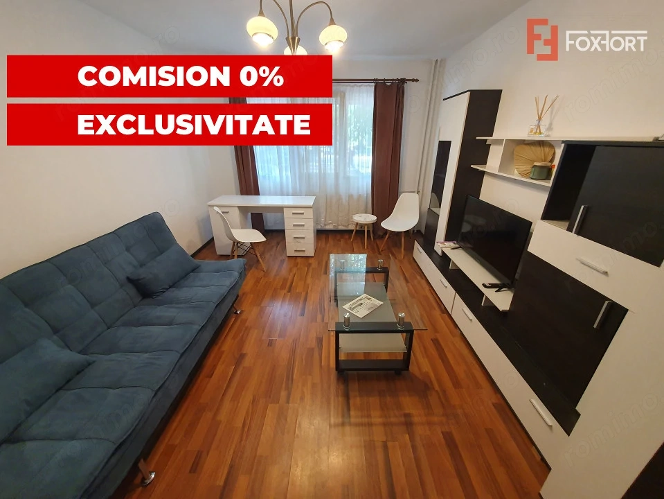 COMISION 0% Garsoniera de inchiriat, la parter, Complexul Studentesc