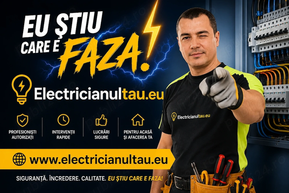 Electrician instalații electrice