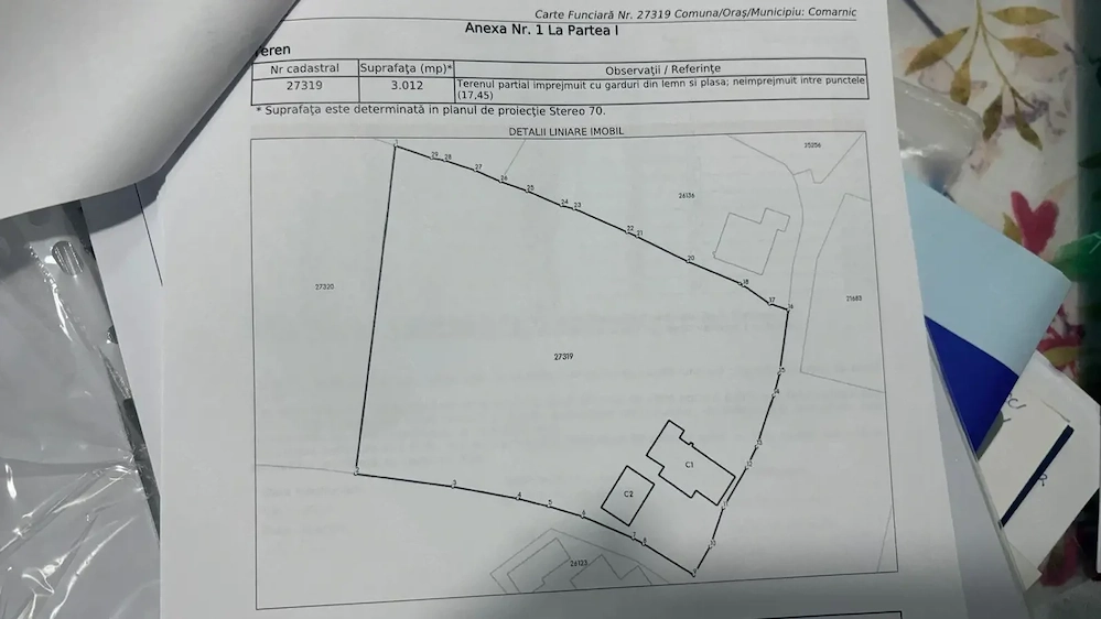 Oportunitete de investitie:teren intravilan +extravilan în Comarnic,zona Poiana 