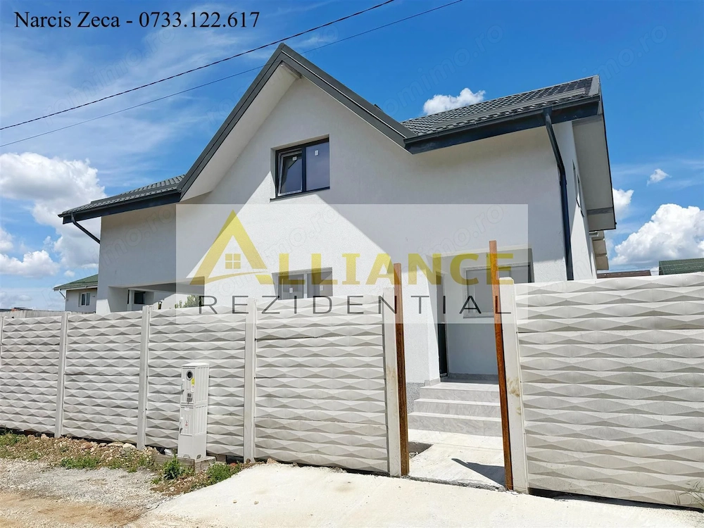 Vila individuala P+M - 4 camere - 3 bai - teren 308mp - Str. Padurea Craiului