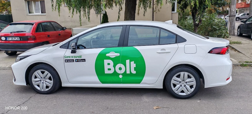 Esti sofer Bolt? Ai PFA SRL? Meriti sa conduci Noua Toyota Corolla Hybrid+ GPL - 715 lei chirie sapt