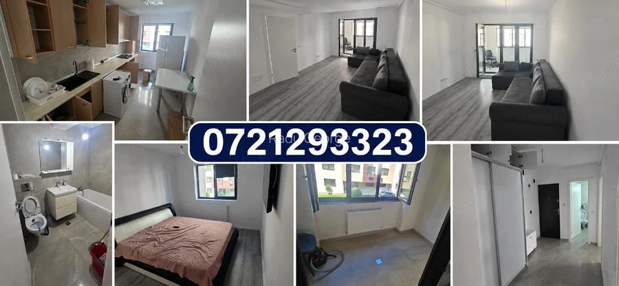 Apartament 2 camere, decomandat,utilat și mobilat