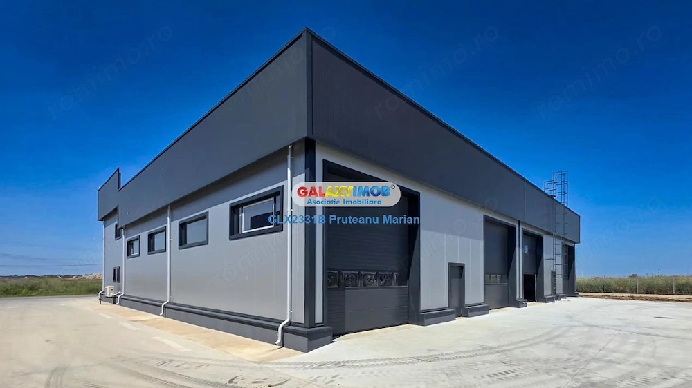 Inchiriere 4 hale industriale situate  in apropriere de Podul Domnesti