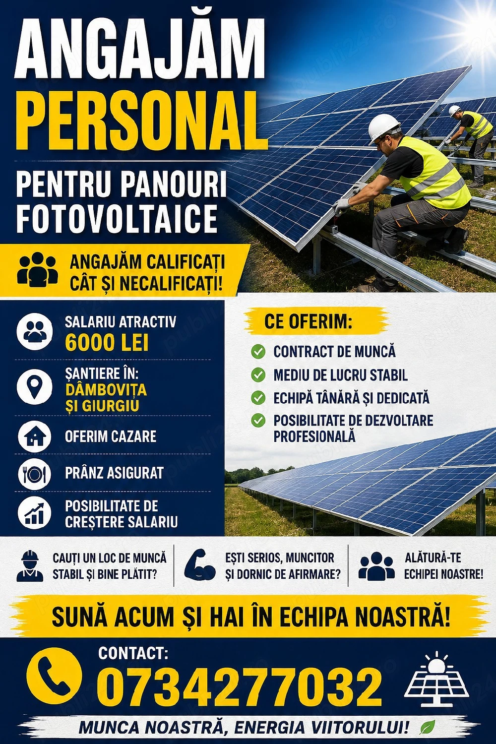 Muncitorii calificați și nevalificati