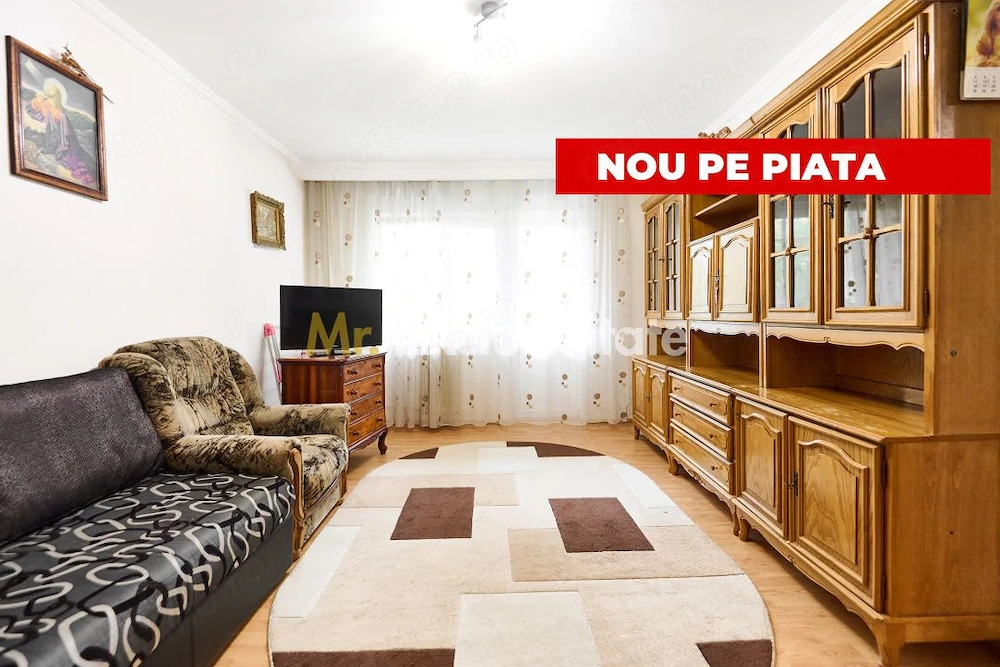 Apartament decomandat  4 camere -  etaj intermediar - Cartier Nord