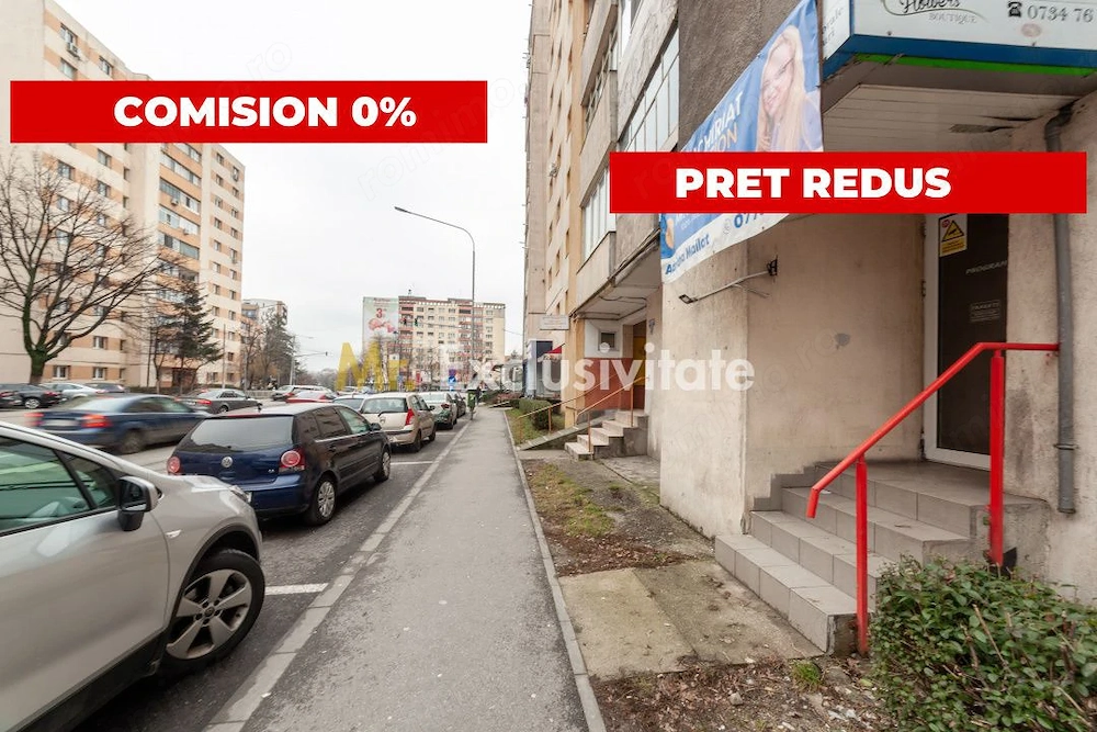 Spatiu Comercial 50 mp, Trafic Intens Auto si Pietonal, Vad Comercial