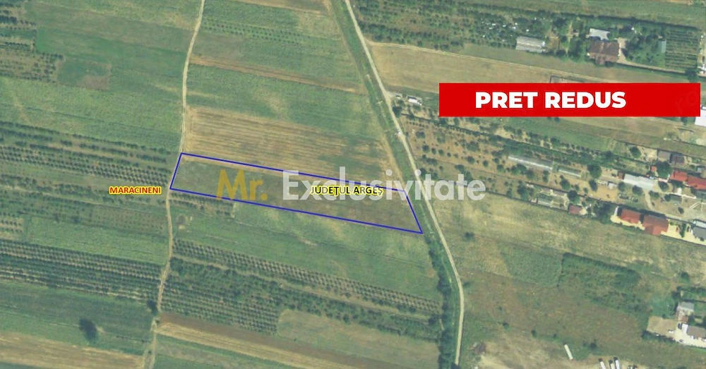 Oportunitate de investitie! Teren intravilan Maracineni 7545 mp