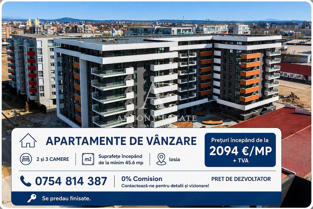 Antony Estate | Apartamente NOI 0% Comision - Iosia