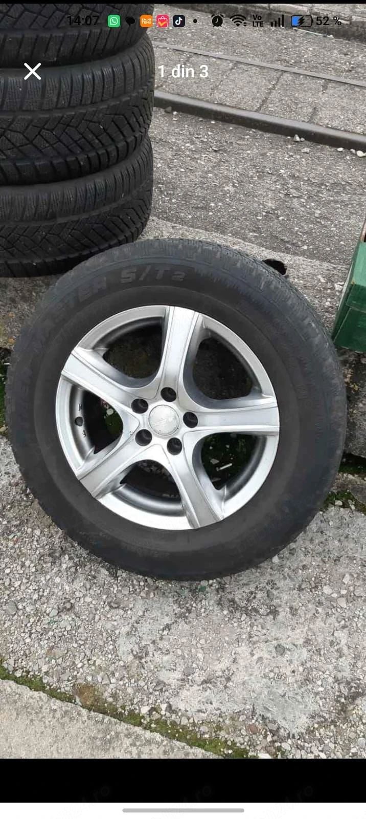Jante Kuga-Mondeo+Anvelope r16