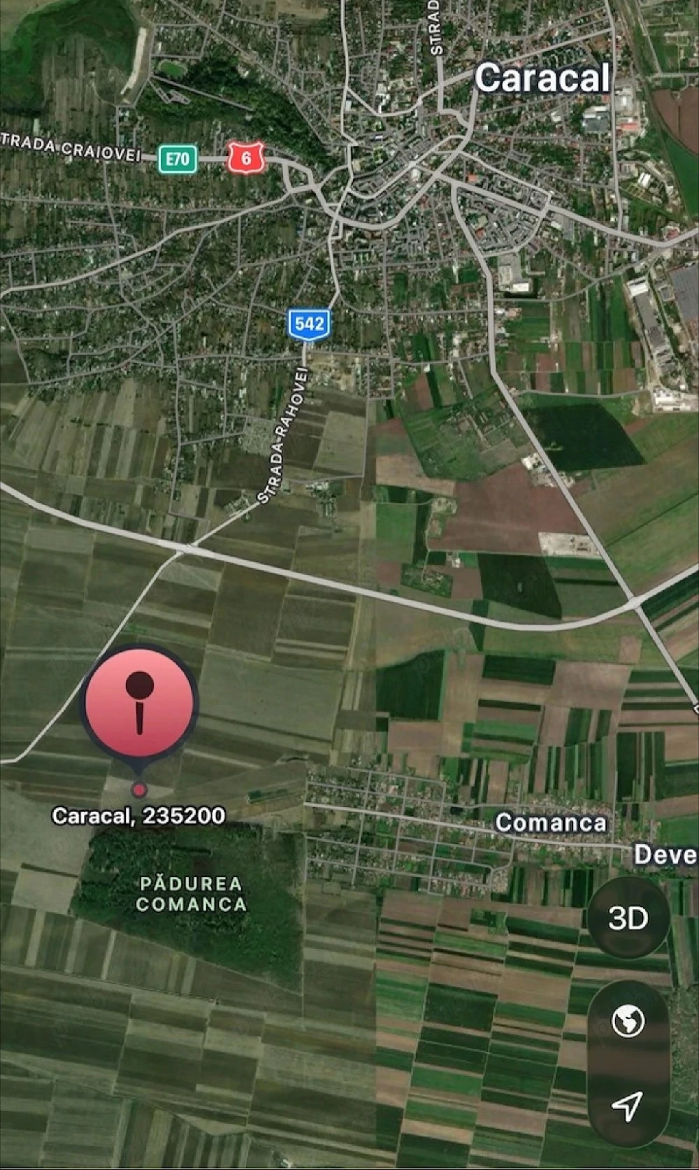 teren extravilan caracal olt