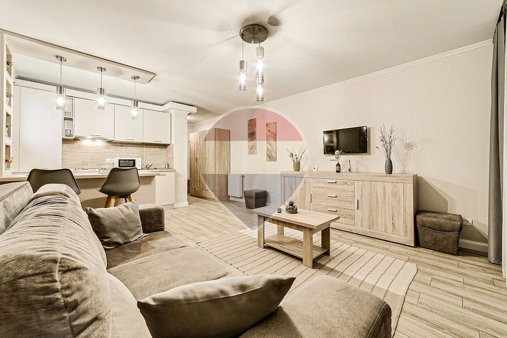 Apartament premium cu 1 cameră și terasă acoperită | Podgoria
