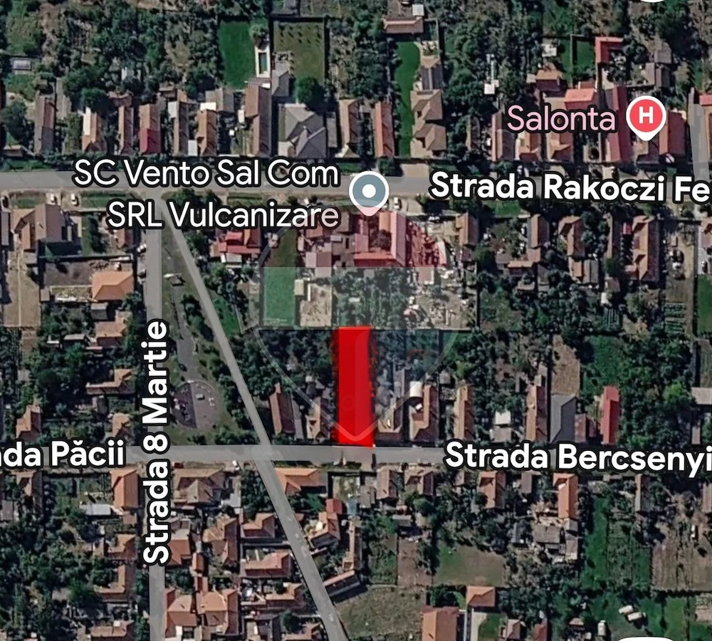 Teren intravilan de vânzare 672mp Salonta