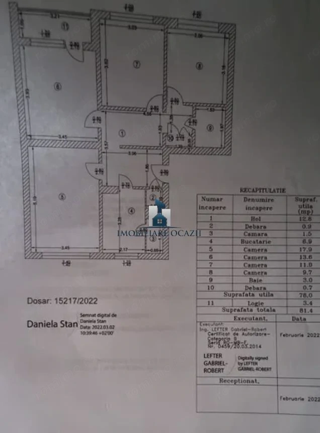 Apartament 4 Camere Decomandat Berceni