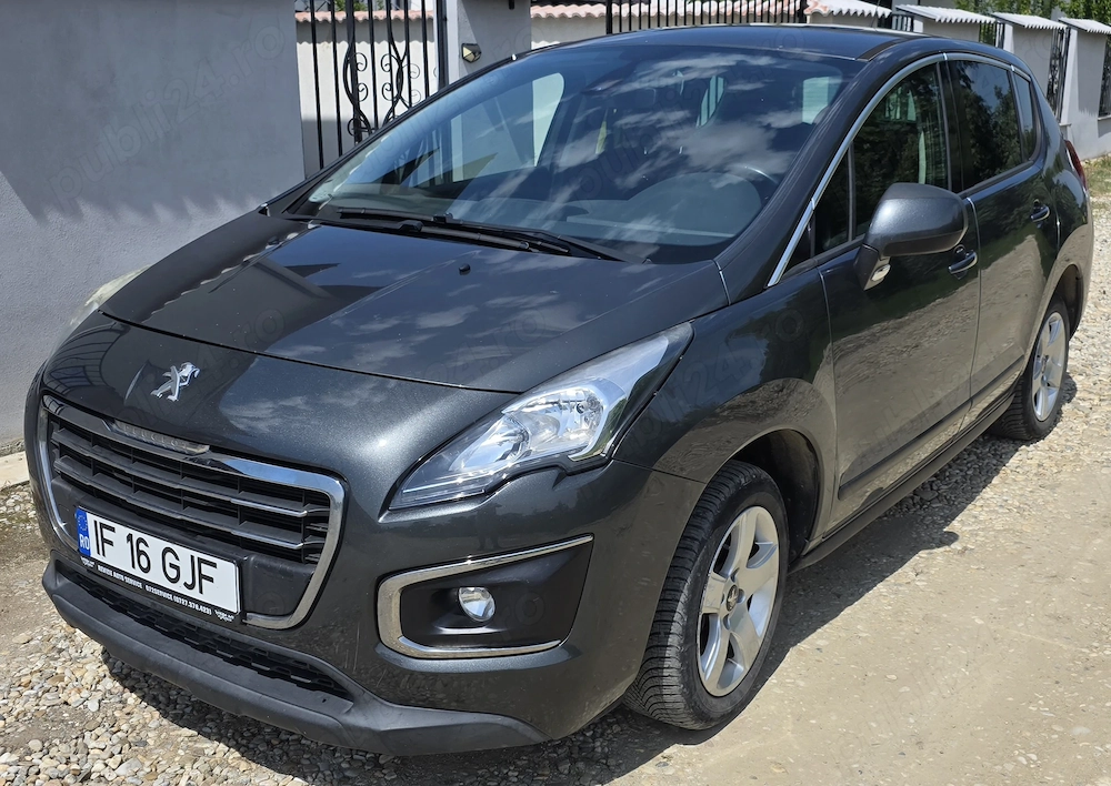 Peugeot 3008 facelift 1.6ehdi, cutie automata, fără adblue