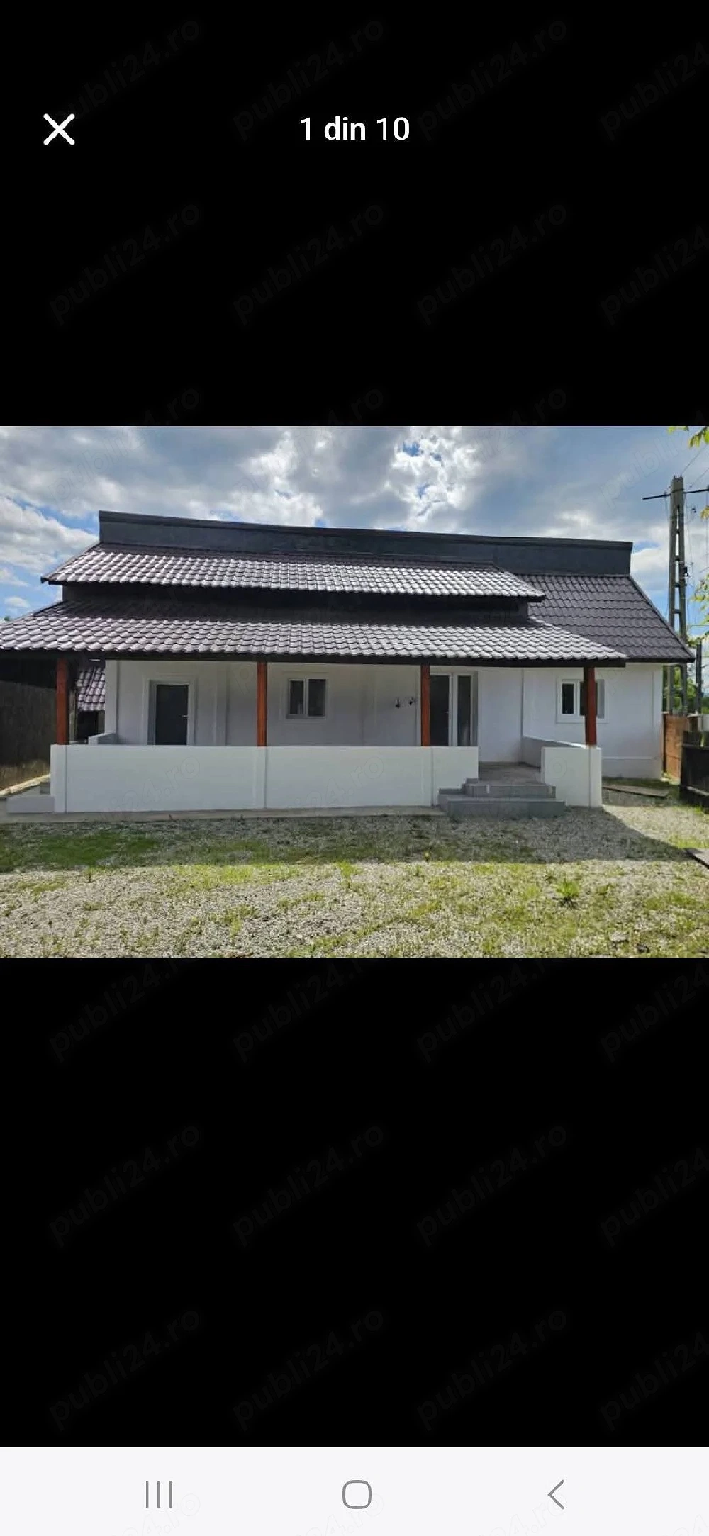 Vand schimb casa in Moi gorj la 7-10 km